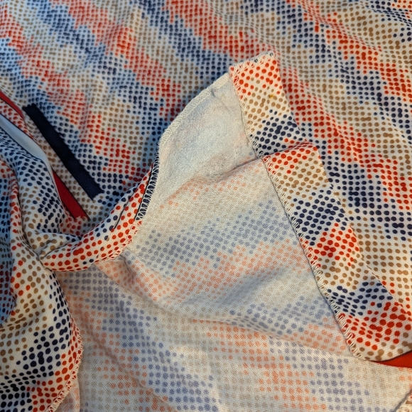 Vintage 1970s polyester short sleeve button down small 40 - Picture 11 of 11